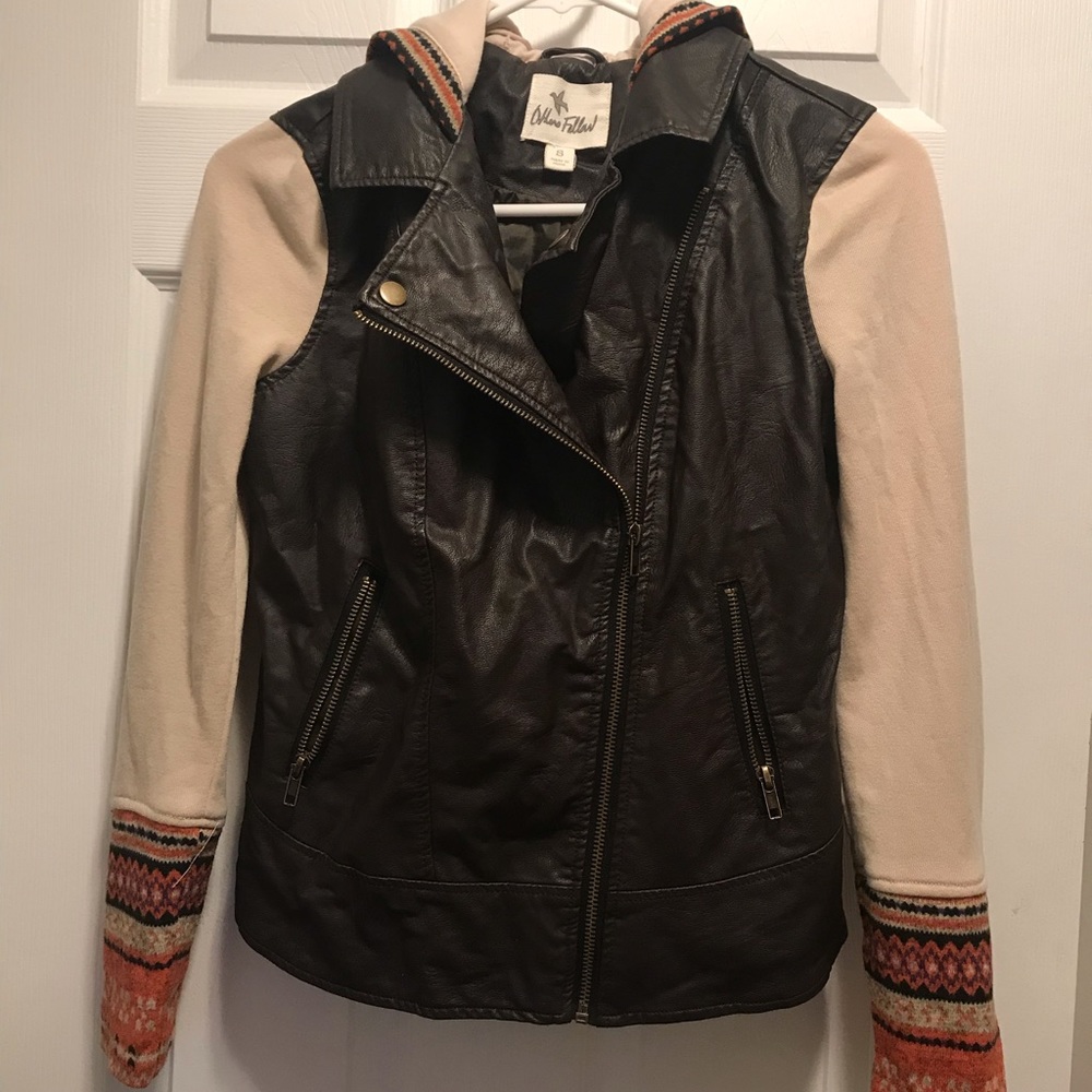 Others Follow leather jacket